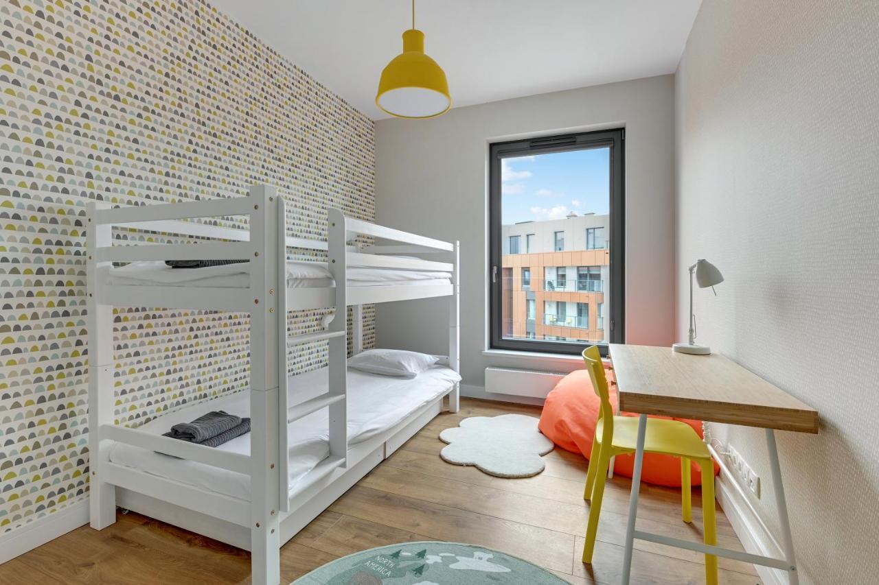 Premium Family & Business Old Town Riverside Apartment With Parking Γκντανσκ Εξωτερικό φωτογραφία
